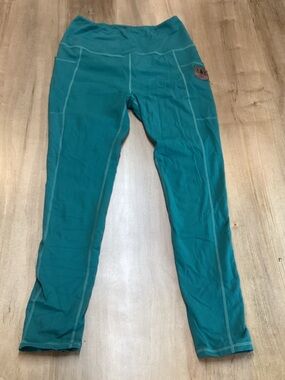 Teal Performance Leggings — Women’s High-Waist Activewear